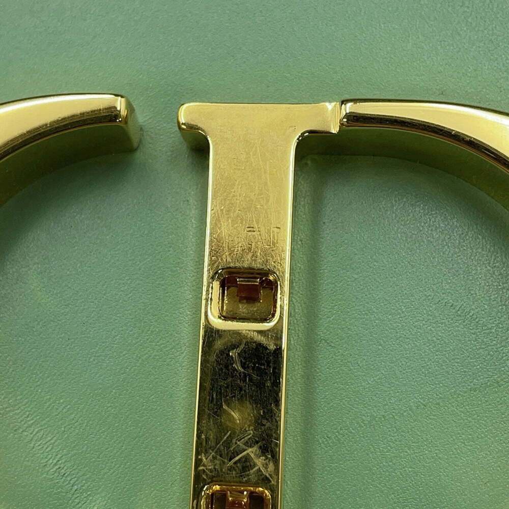 CHRISTIAN DIOR Green Leather Shoulder Bag - Picture 13 of 16